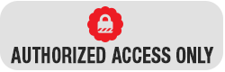 Authorized Access Only